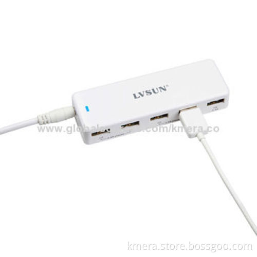 36W USB Charger with 5 USB Output Port/5V/2.4A*3/5V/1.2A*4 + 5V 2.4A, for iPhone Simultaneously